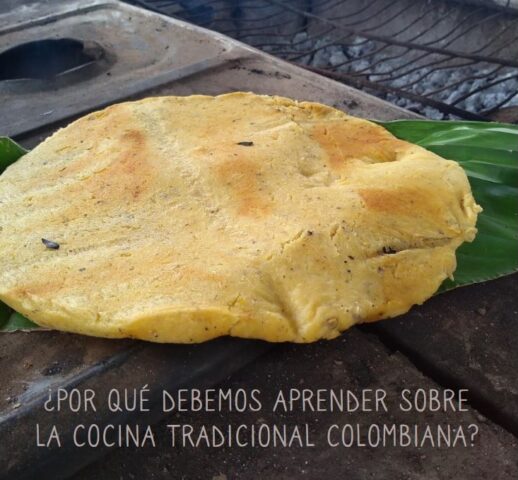 arepa  tradicional colombiana